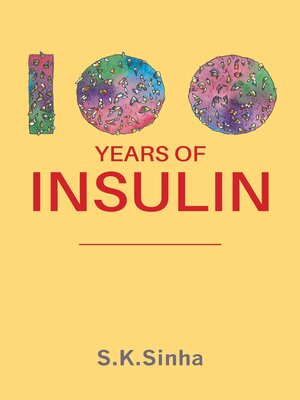cover image of 100 YEARS OF INSULIN